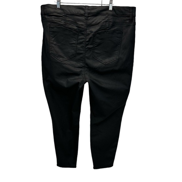 Celebrity Pink Re Generation Hi-Rise Ankle Skinny Hydro Jeans - Black - size 22 - Picture 2 of 12